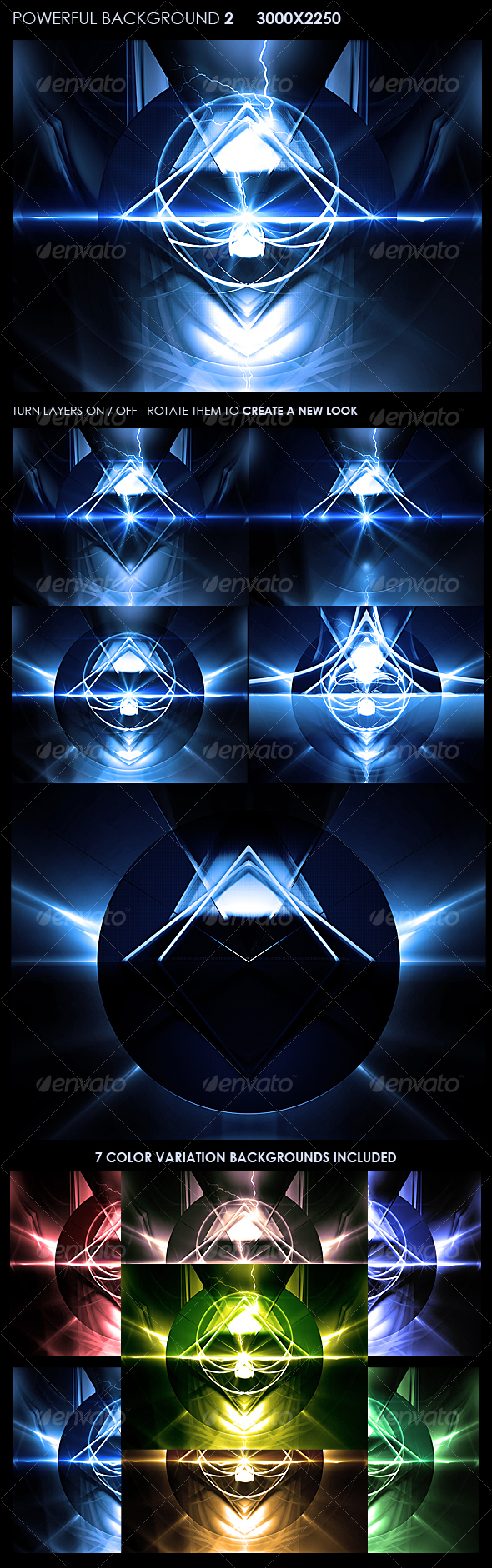 Powerful Background 2 - Backgrounds Graphics