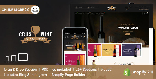 Cruswine - Sectioned - ThemeForest 24788616