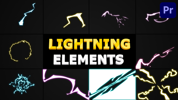 Lightning Pack | Premiere Pro MOGRT