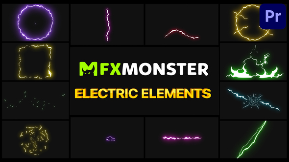 Electric Elements | Premiere Pro MOGRT