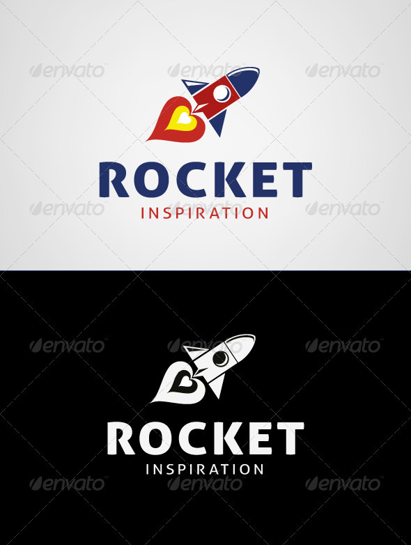 Rocket Inspiration Logo Template - Objects Logo Templates