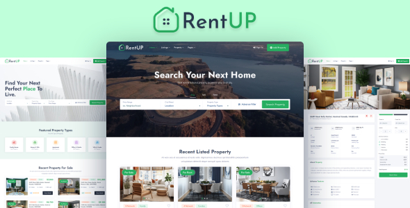 RentUp - Real - ThemeForest 33425300