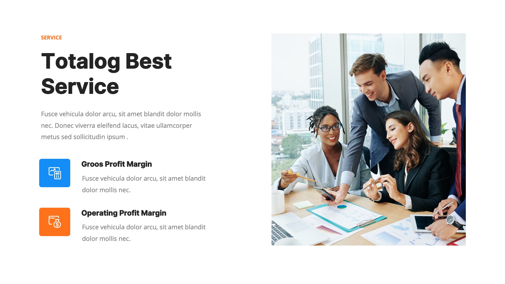 Totalog - Business Report Powerpoint Template, Presentation Templates