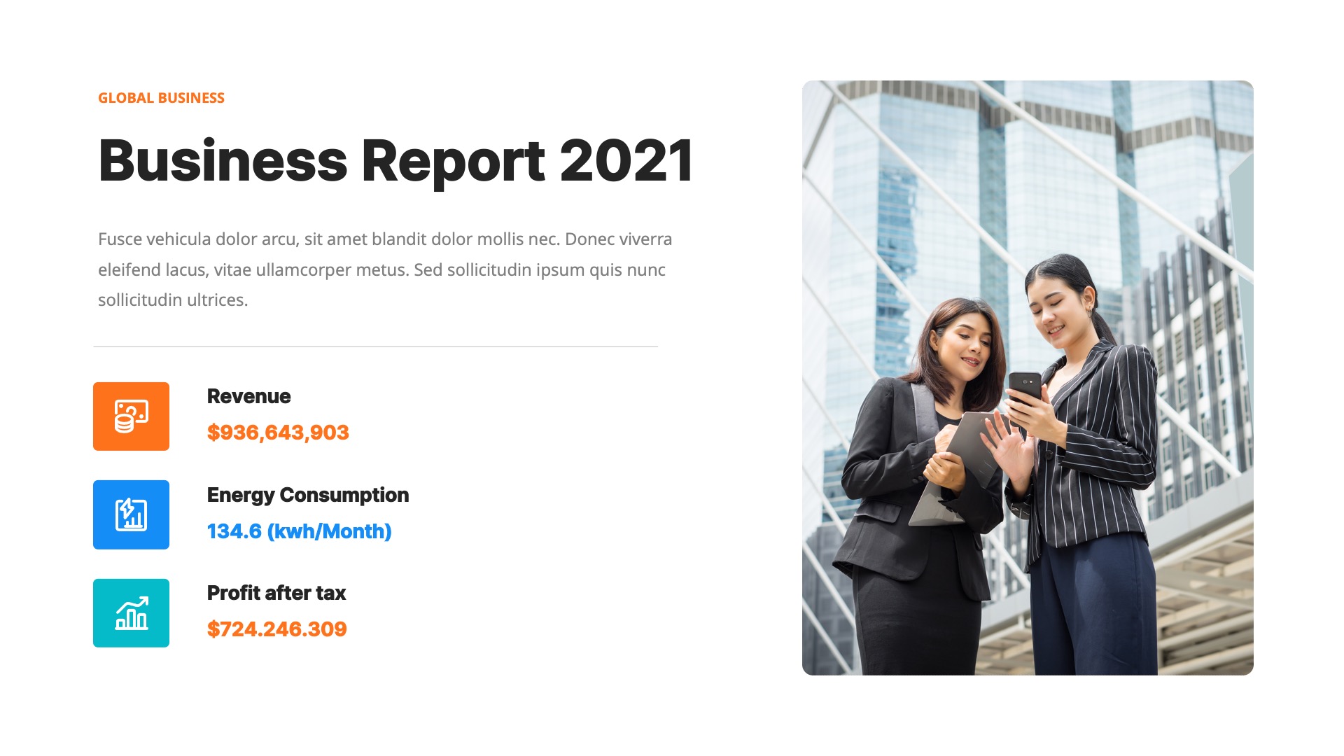 Totalog - Business Report Powerpoint Template, Presentation Templates