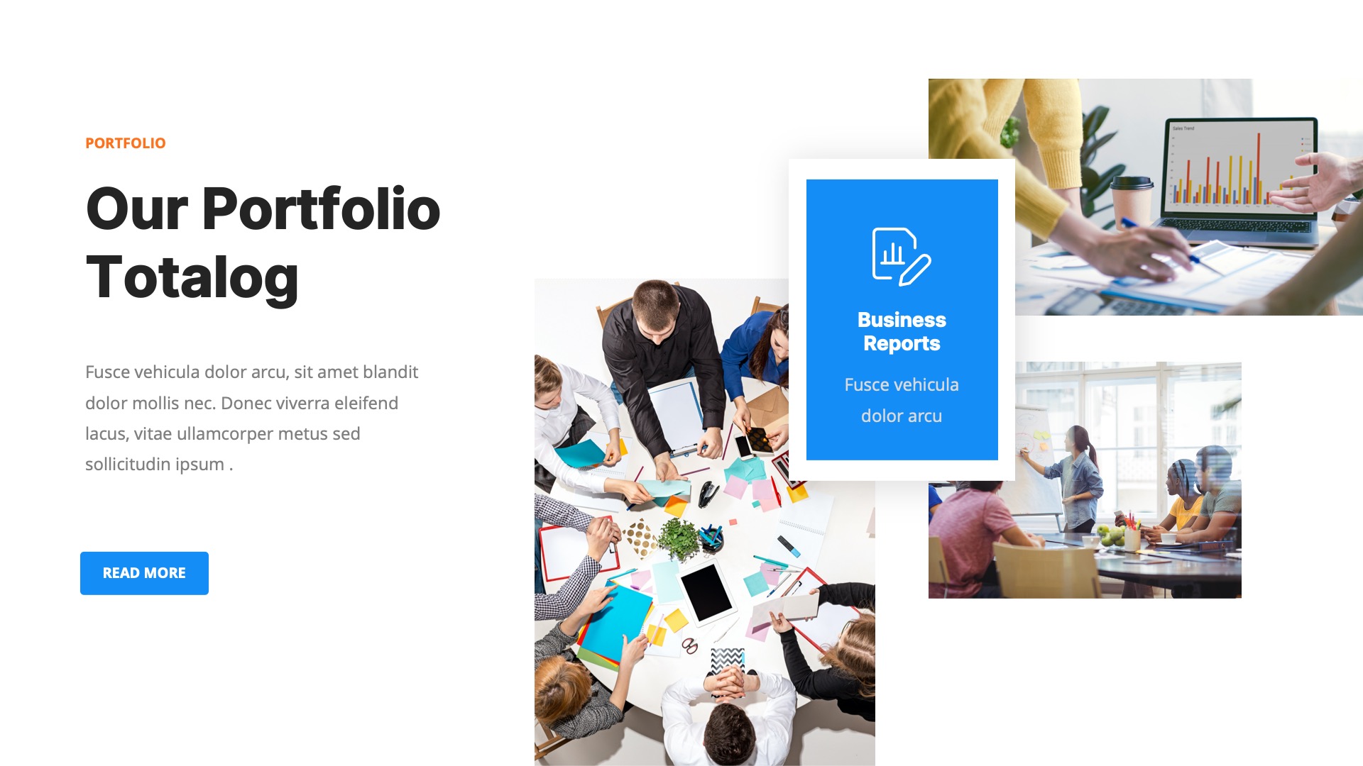 Totalog - Business Report Powerpoint Template, Presentation Templates