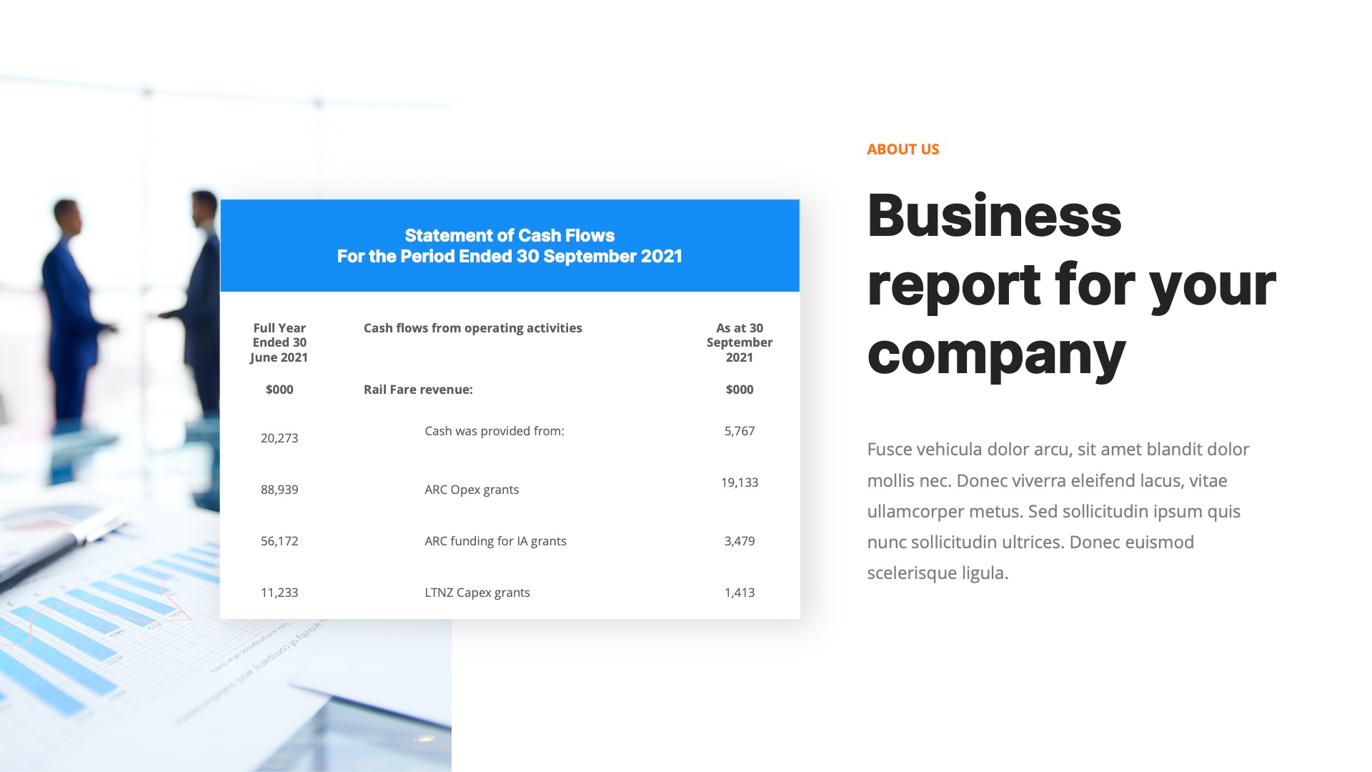 Totalog - Business Report Powerpoint Template, Presentation Templates