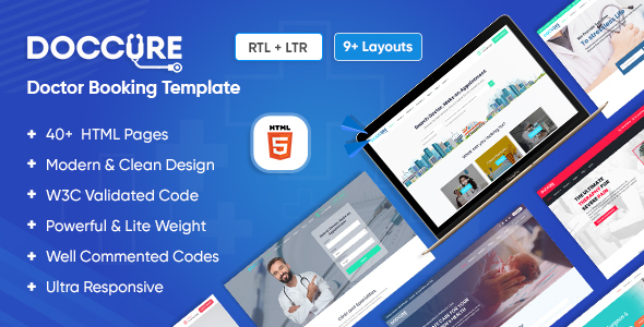 Doccure - Doctor - ThemeForest 25180784