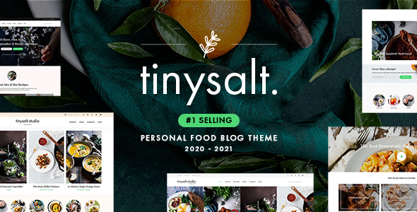 TinySalt - Personal - ThemeForest 26294668