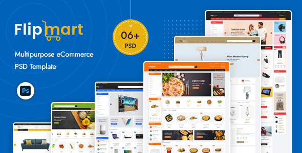 Flipmart - Multipurpose PSD Template