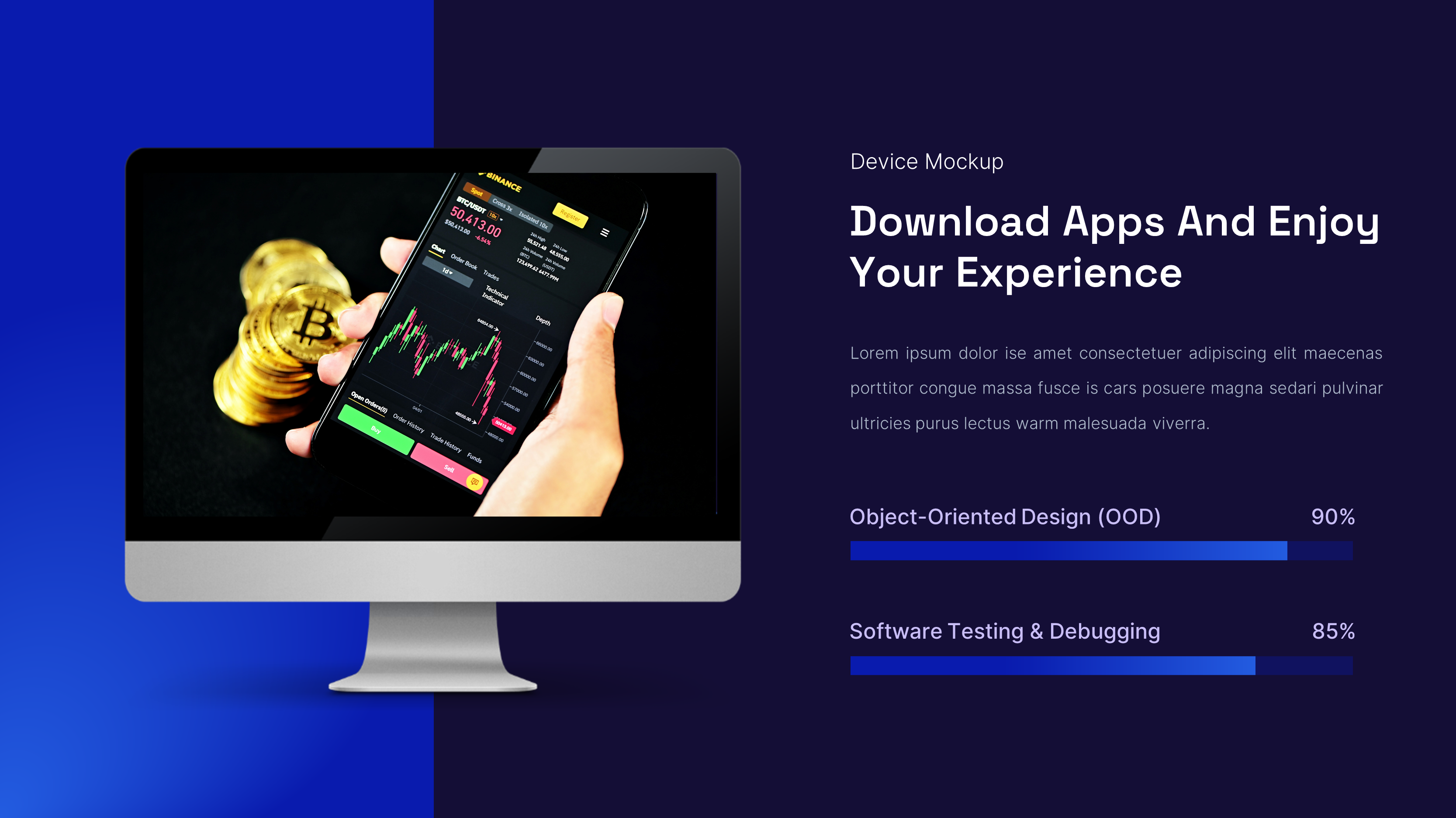 Encrypto - Cryptocurrency & Bitcoin PowerPoint Presentation Template ...