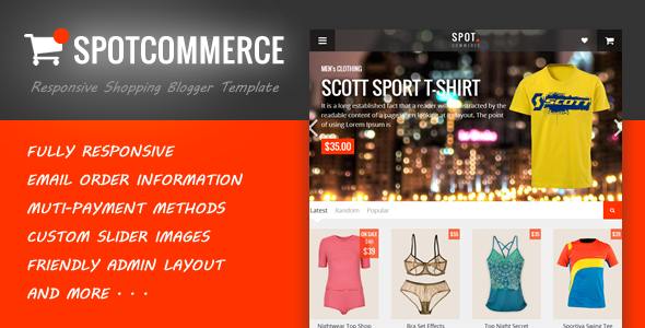 SpotCommerce - Blogger - ThemeForest 8620221