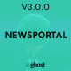 Newsportal - News and Magazine Ghost Blog Theme
