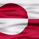 Greenland Flag Waving - VideoHive Item for Sale
