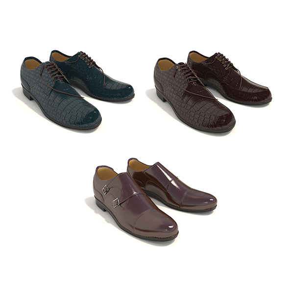Leather Shoes 3 - 3Docean 34022658
