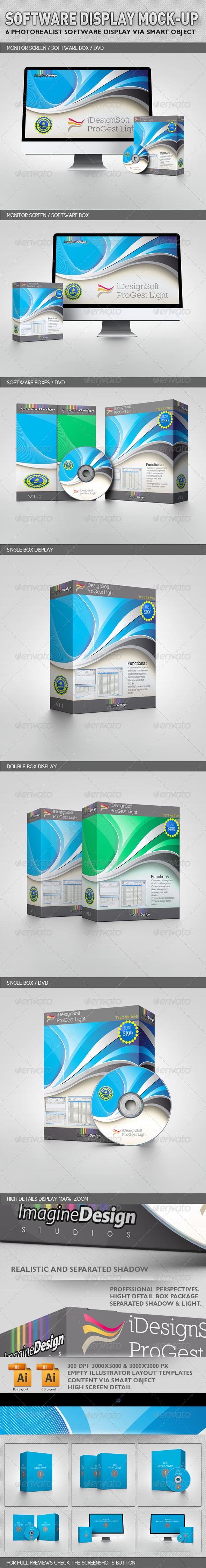 Software Display Mock-up - Miscellaneous Packaging