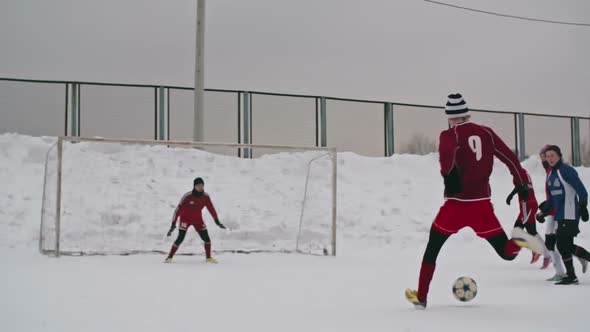 Talented Soccer Forward alt