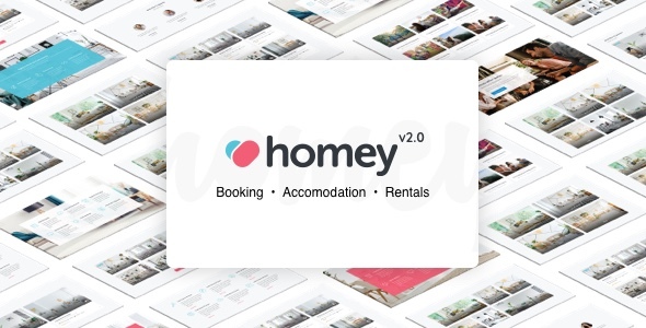 Homey - Booking - ThemeForest 23338013