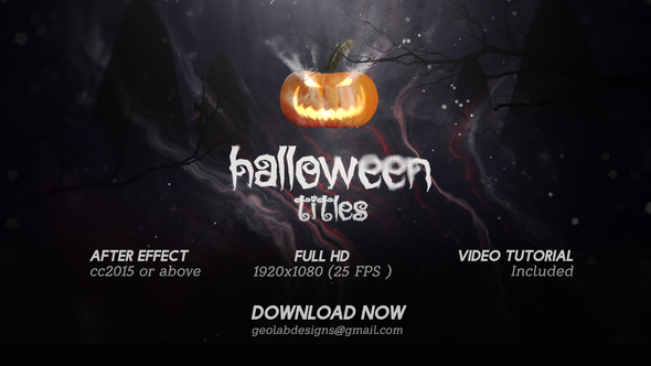 Halloween Night Titles l Horror Titles l Pumpkin Scary l Ghost Titles ...