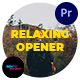 Relaxing Opener | MOGRT - VideoHive Item for Sale