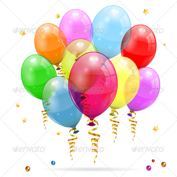 Birthday Balloons - Birthdays Seasons/Holidays
