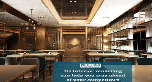 Blueribbon 3D Interior Rendering