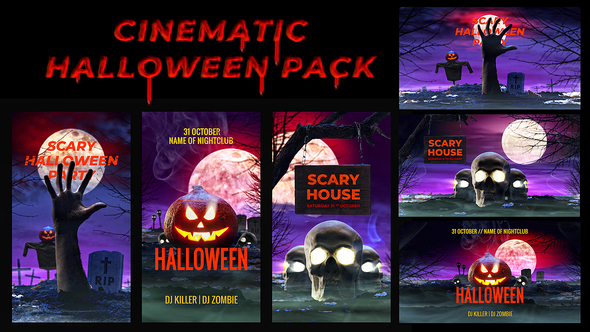 Cinematic Halloween Pack DR