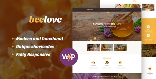 Beelove | Honey Production and Sweets Online Store WordPress Theme