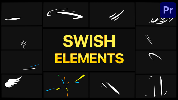 Swish Elements | Premiere Pro MOGRT