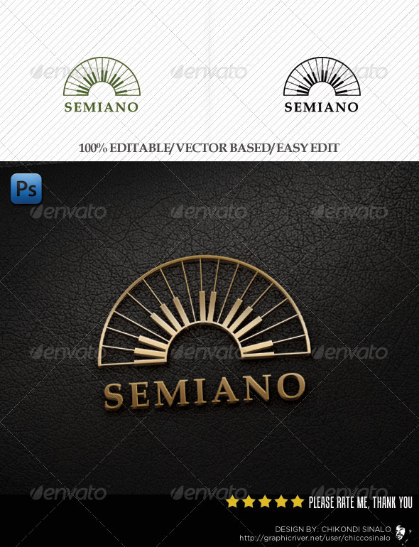 Semiano Logo Template - Abstract Logo Templates