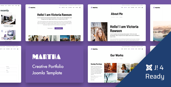 [DOWNLOAD]Martha | Creative Portfolio Joomla 5 Template