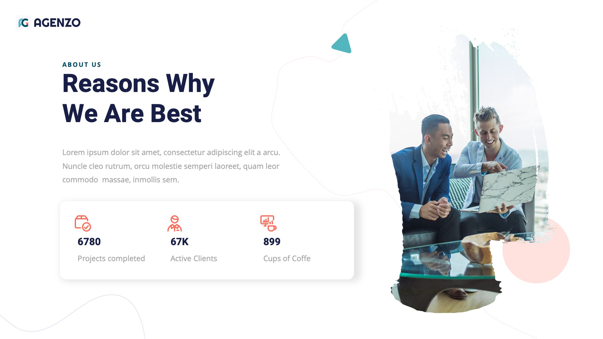 AGENZO - Web Design Agency Powerpoint Template, Presentation Templates