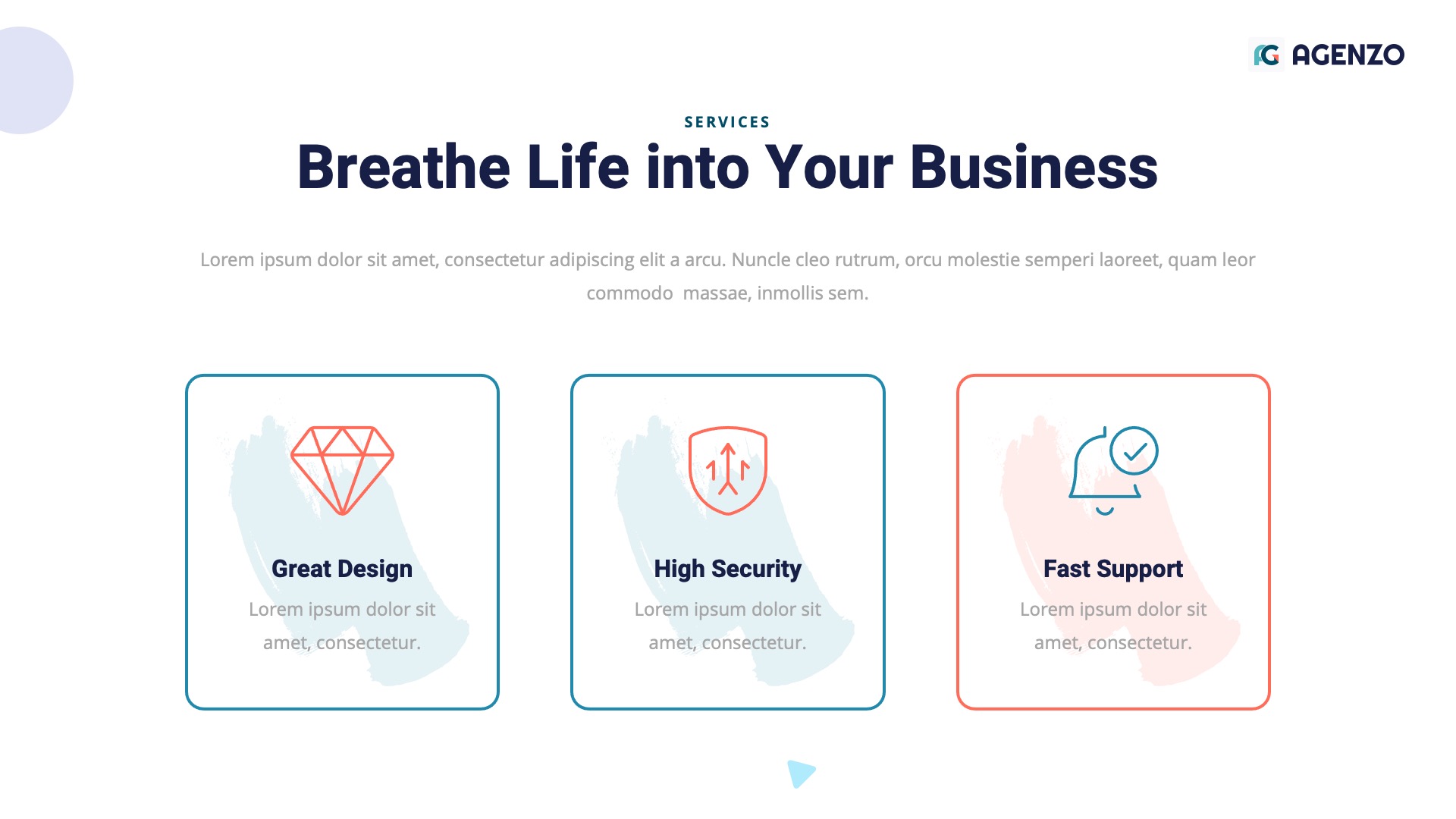 AGENZO - Web Design Agency Powerpoint Template, Presentation Templates