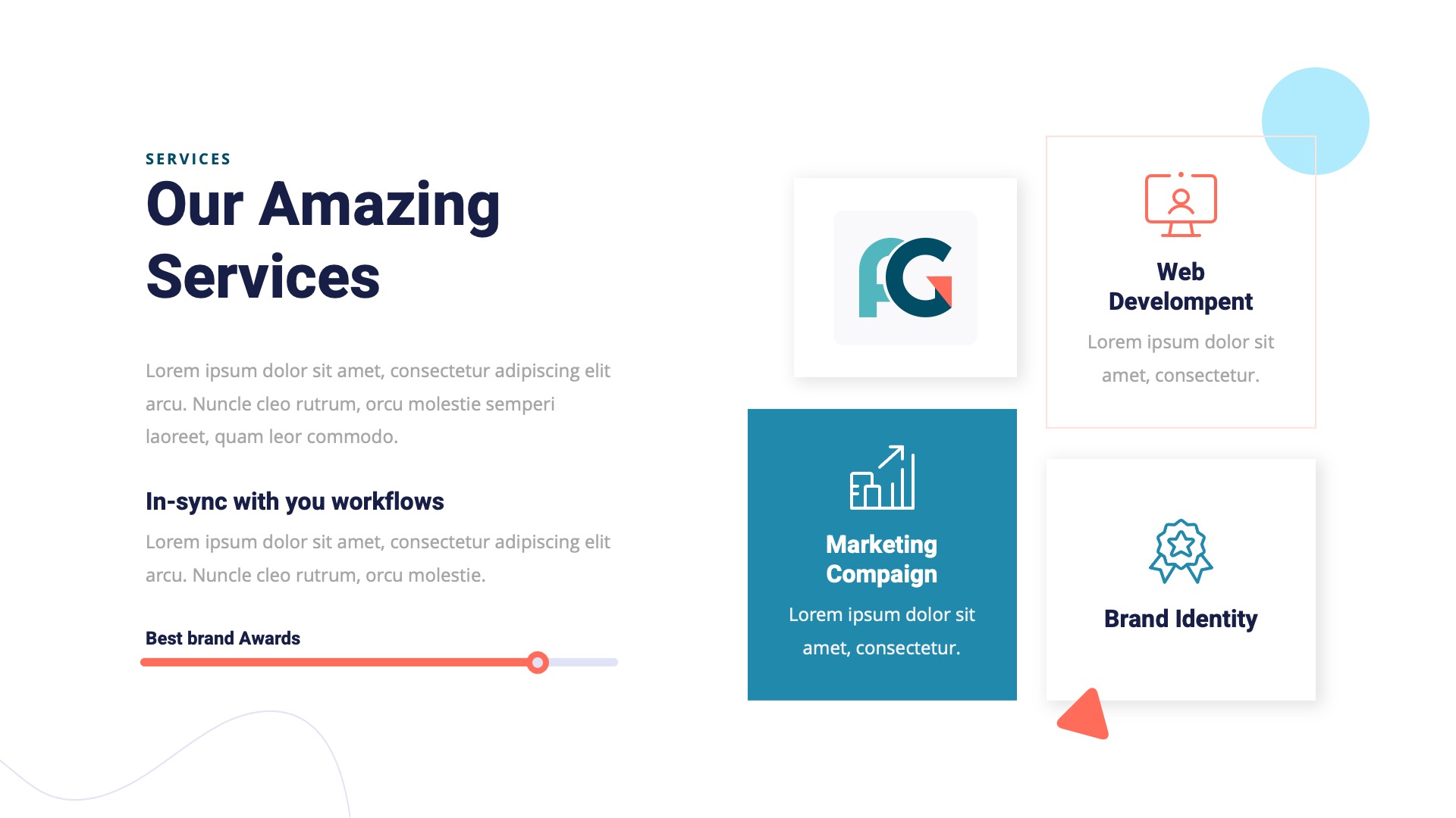 AGENZO - Web Design Agency Powerpoint Template, Presentation Templates