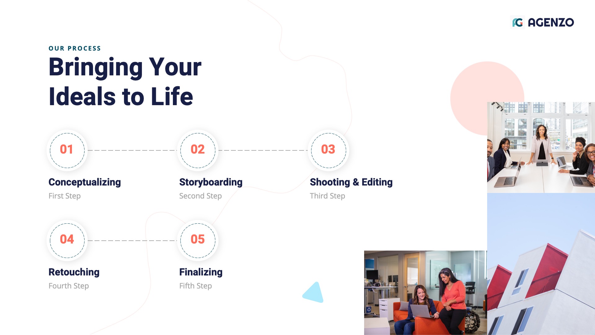 AGENZO - Web Design Agency Powerpoint Template, Presentation Templates