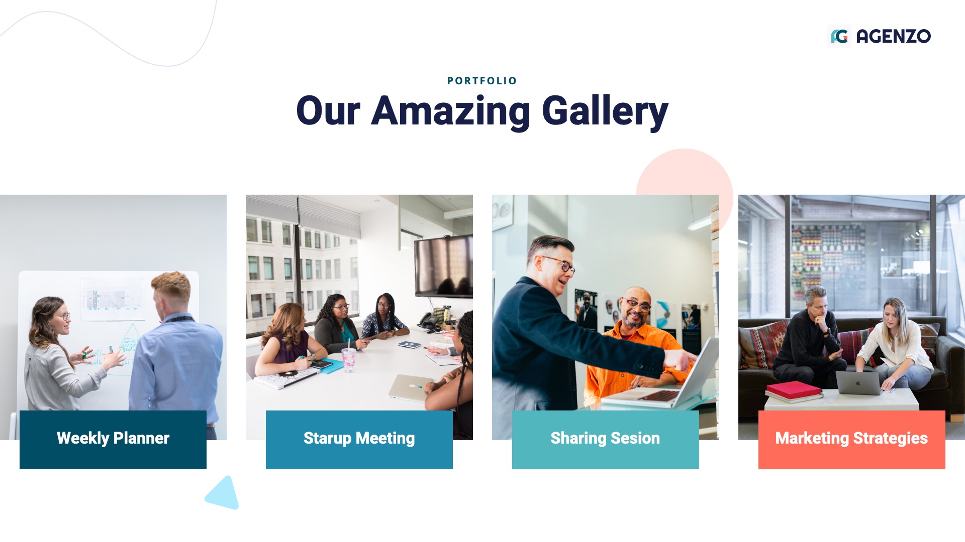 AGENZO - Web Design Agency Powerpoint Template, Presentation Templates