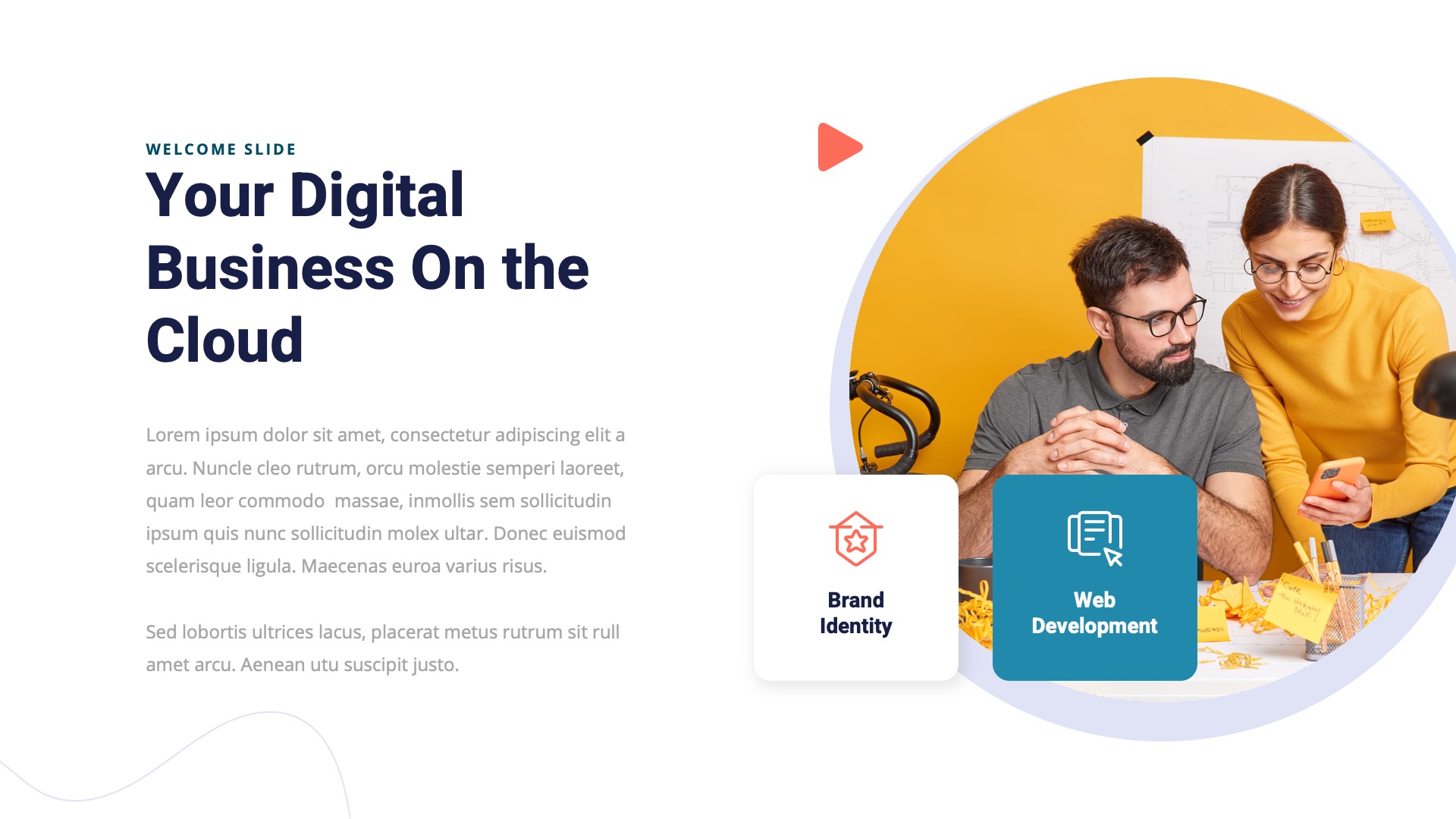 AGENZO - Web Design Agency Powerpoint Template, Presentation Templates