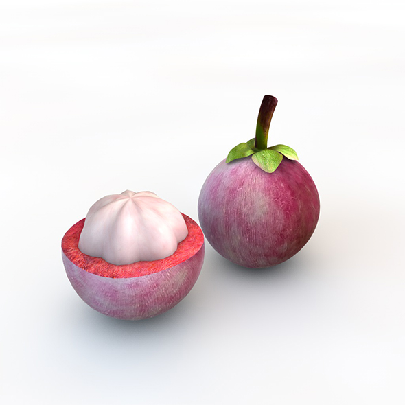 Mangosteen 3d model - 3Docean 34052604