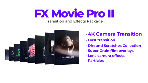 FX Movie Pro 2  Transition and Effects Package
