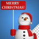 Snowman Merry Christmas - VideoHive Item for Sale