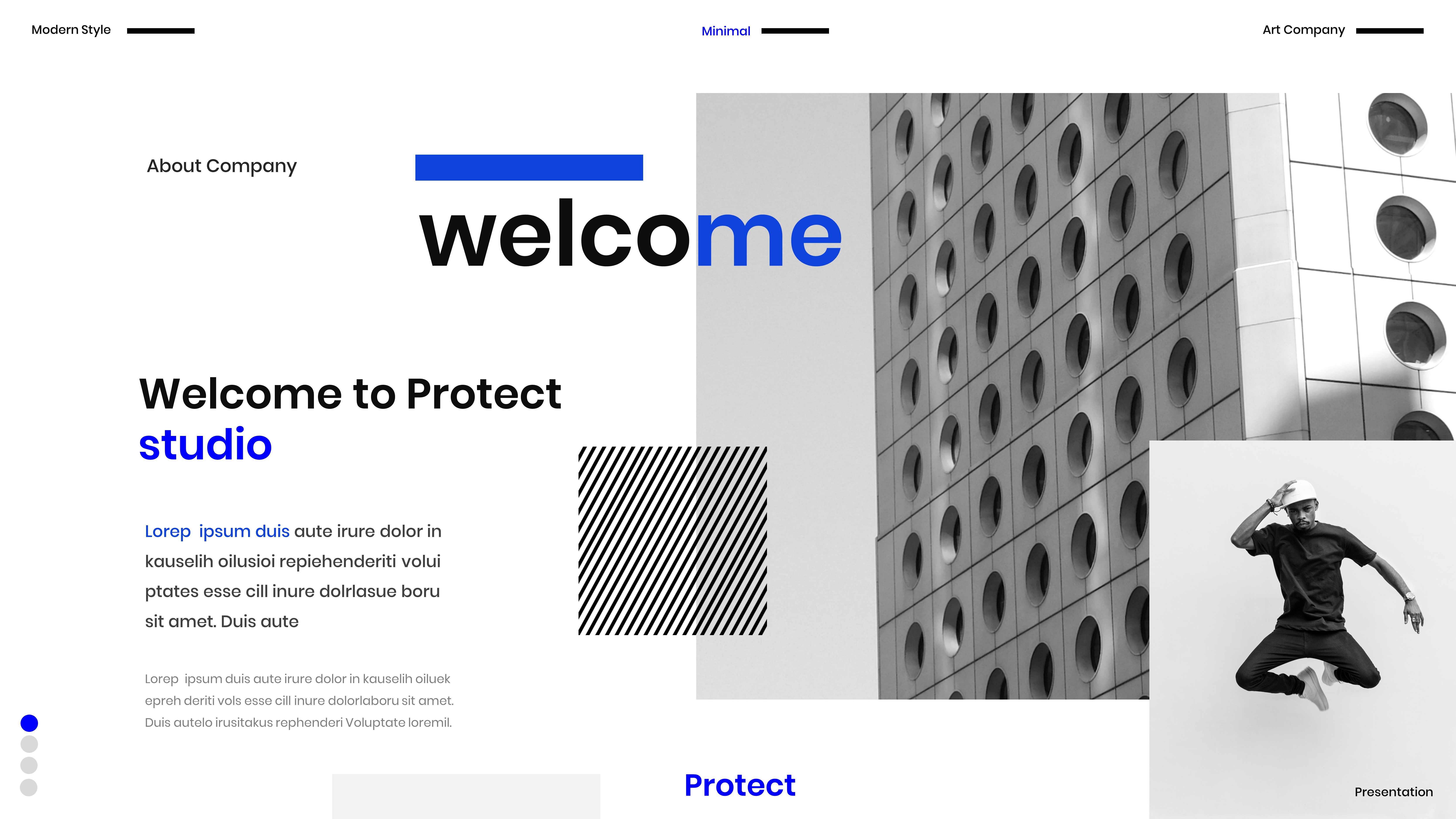 Protect Business Google Slides Template by DensCreativeStudio