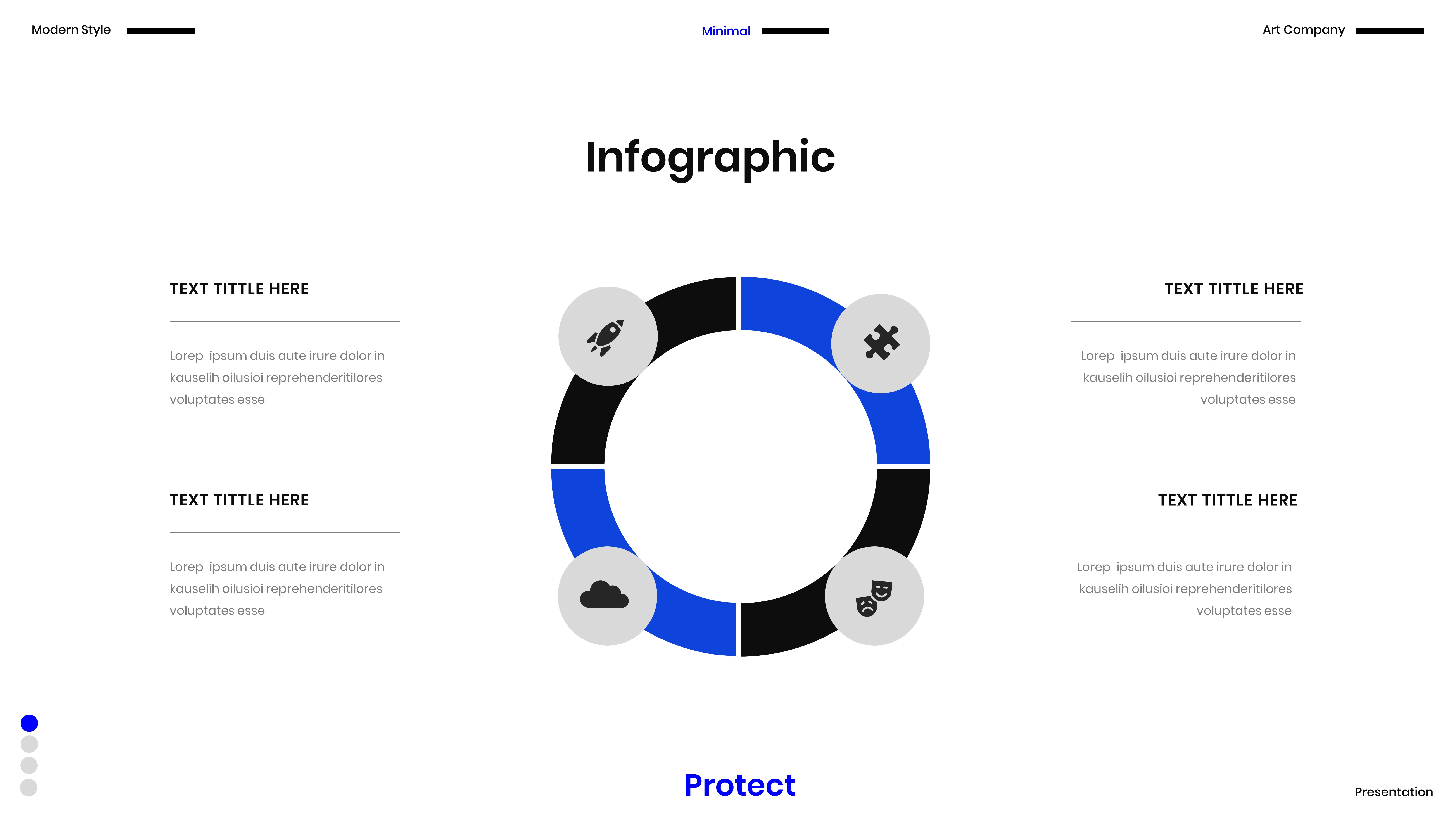 Protect Business Google Slides Template, Presentation Templates