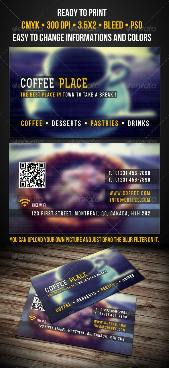 Retro Shop Businness Cards - Industry Specific Business Cards