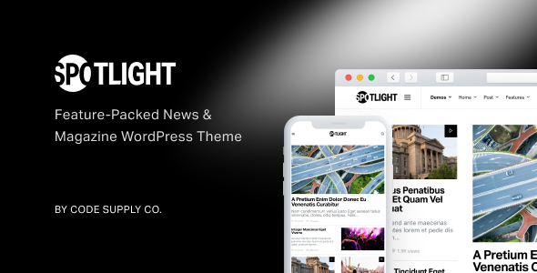 Spotlight - Feature-Packed - ThemeForest 22560532