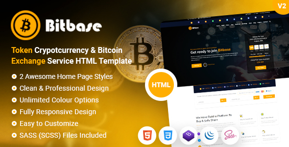 Bitbase - Bitcoin - ThemeForest 21983226