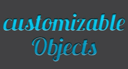 Customizable Objects