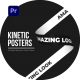 Kinetic Posters | Premiere Pro - VideoHive Item for Sale