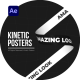 Kinetic Posters | After Effects - VideoHive Item for Sale