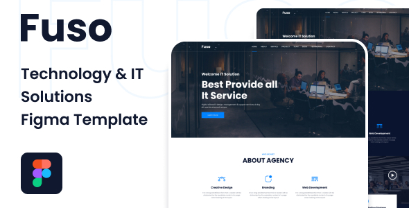 Fuso Landing Page Template