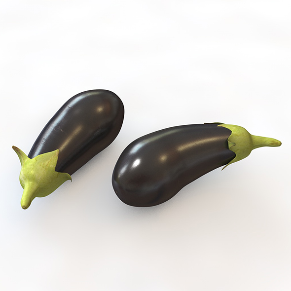 Eggplant 3d model - 3Docean 34064778