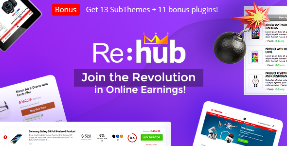 REHub - Price - ThemeForest 7646339